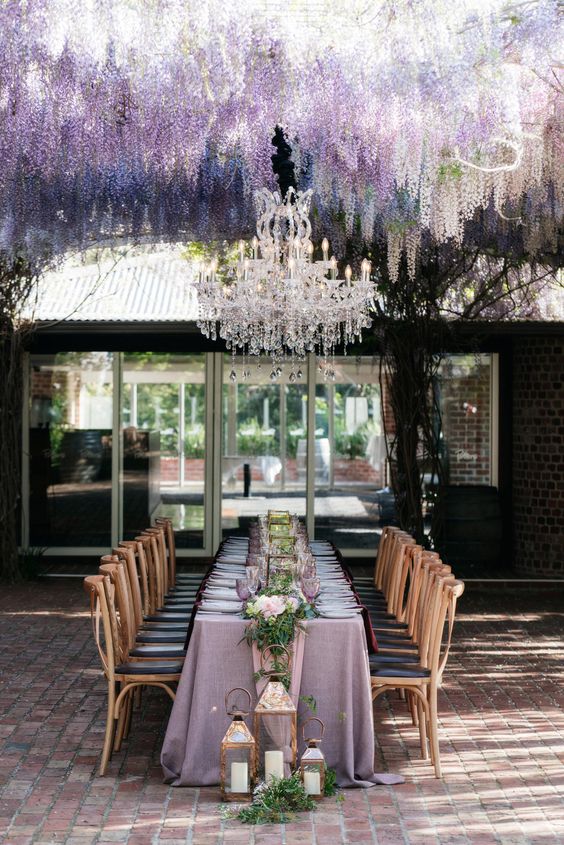greenhouse decoration for wedding venue