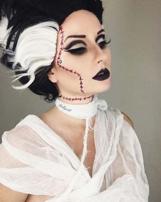 frankenstein's brides makeup 