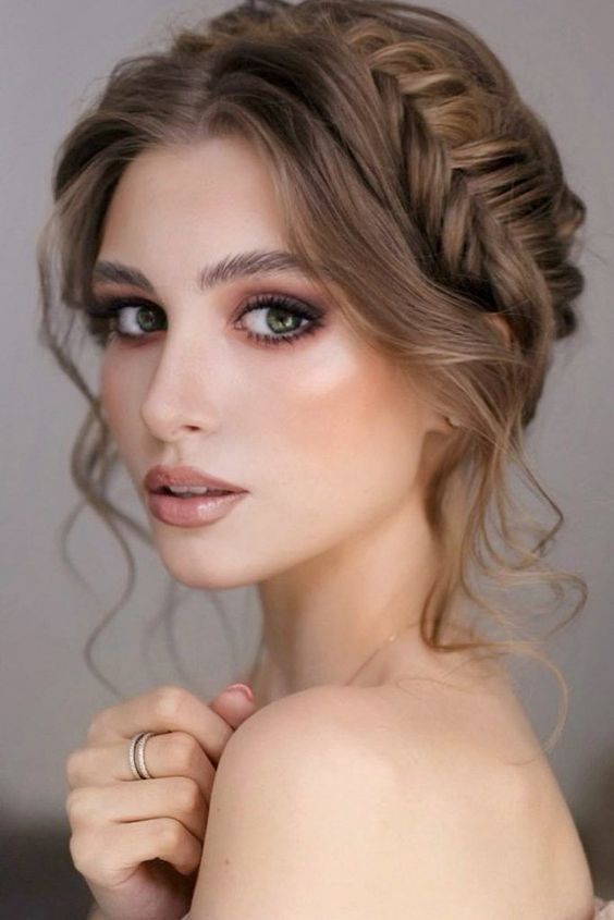 Beautiful milkmaid updos