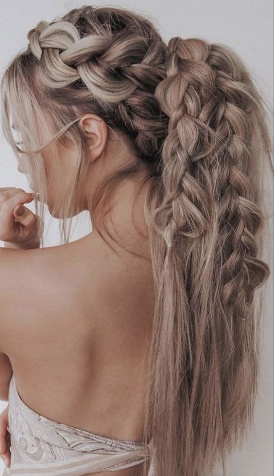 Ponytail Braid Hairstyle