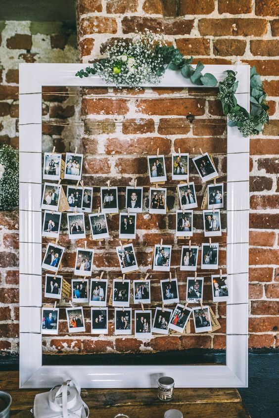 polaroid photos decoration ideas