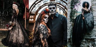 Halloween Ideas: 19 Unique and Creepy Wedding Dress Outstanding Halloween Wedding Dress Ideas | 19 Unique and Creepy Wedding Dress Style