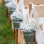 hanging cfloral chair decoration