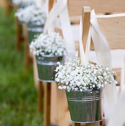 hanging decoration ideas for wedding chair