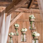 hanging jar flower