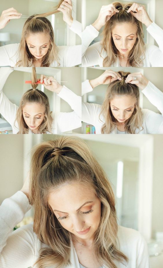 the step to style high ponytail 