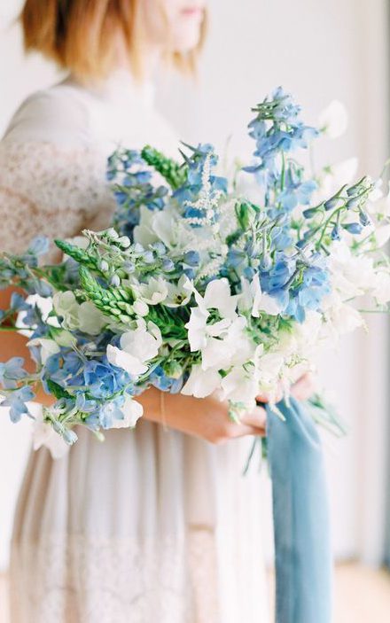 Delphinium Flowers Arrangement