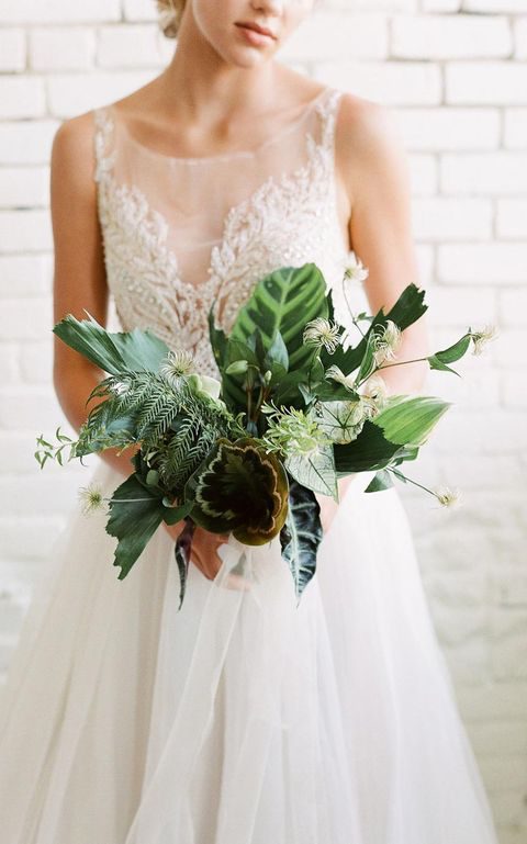 Botanical Wedding Baquet Inspiration