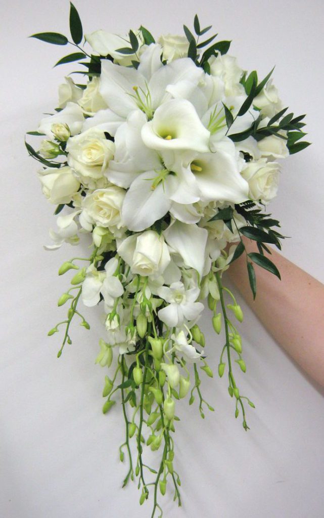 Elegant Calla Lily Wedding Bouquet