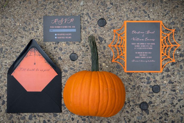 20 Halloween Wedding Invitation Ideas| Unique and Unforgettable Wedding Card Design