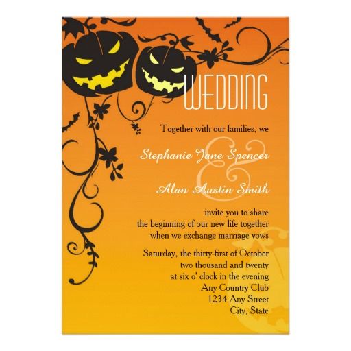 Scary Pumpkin Carving Design  for halloween invitation 