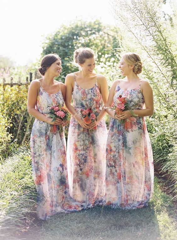 Full Blooms Bridesmaid Dresses 