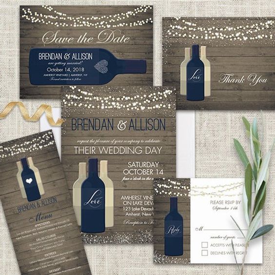 Wine Tasting Invitation Template