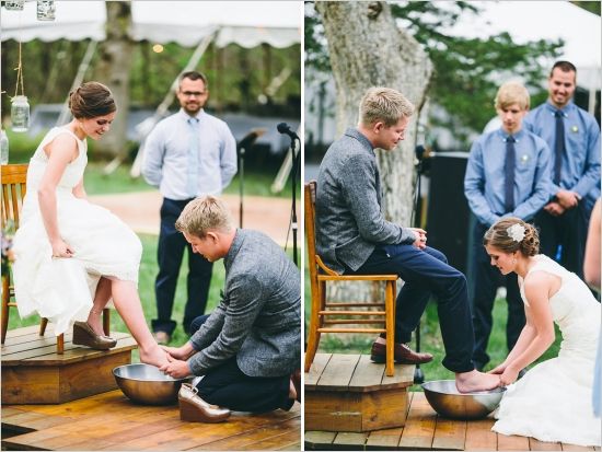 Washing Each Other’s Feet Ritual